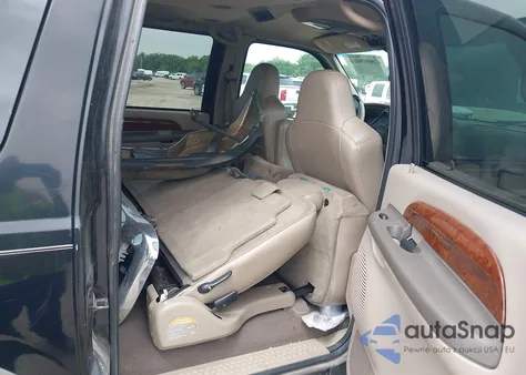 2002 Ford Excursion Limited from USA, damaged, VIN 1FMNU42F42EB46342